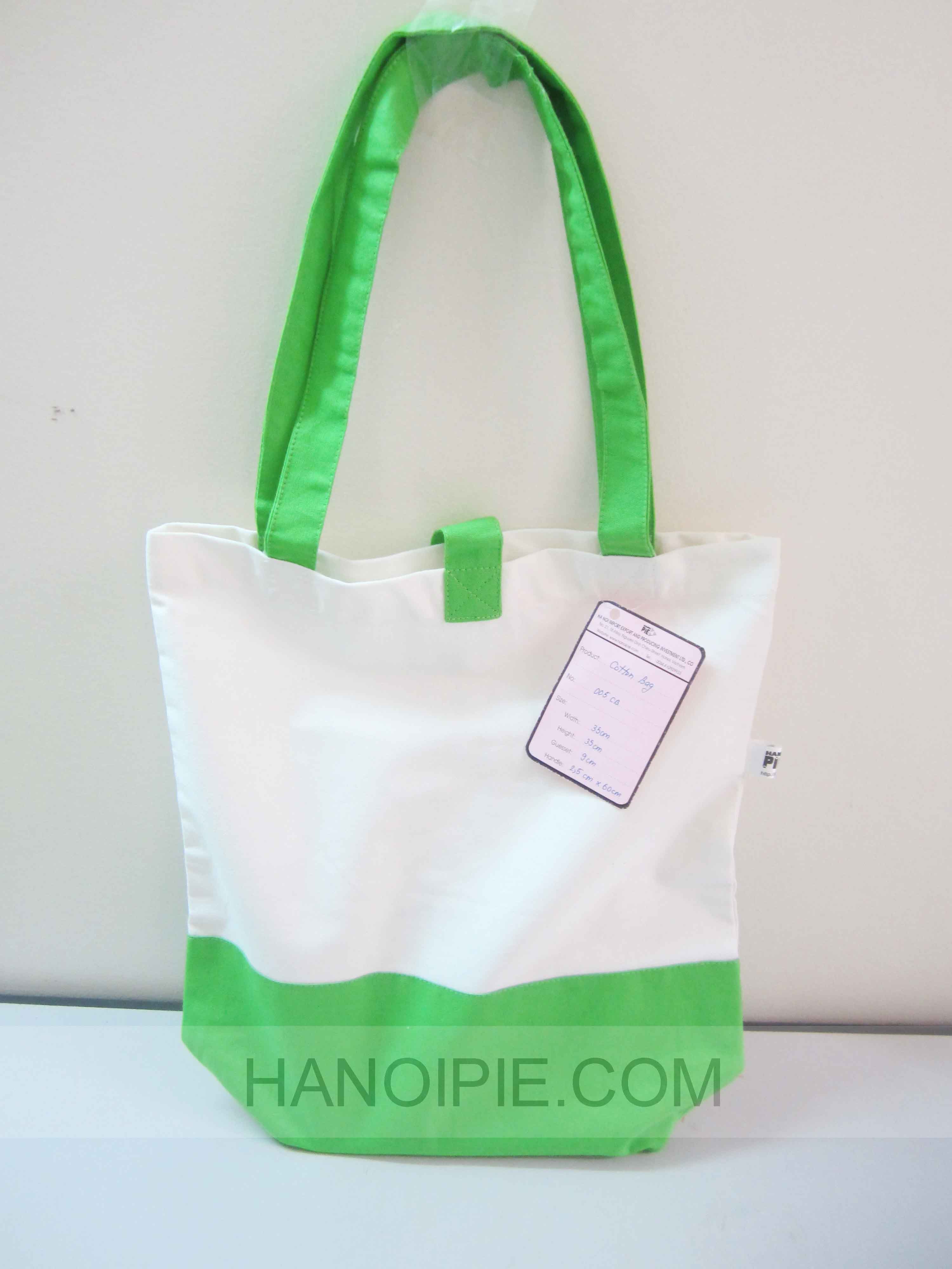 Global certificated organic large tote stationery bag